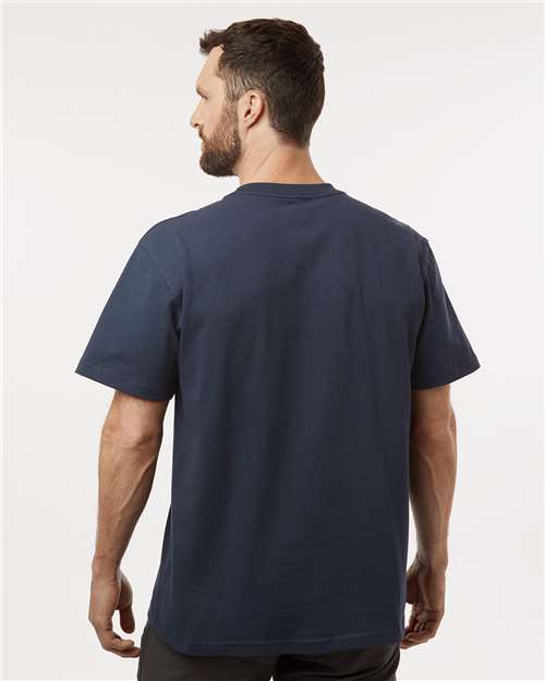 Men's Tall Traditional Heavyweight T-Shirt - Dark Navy