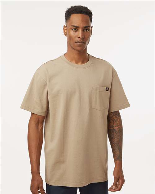 Men's Tall Traditional Heavyweight T-Shirt - Desert Sand