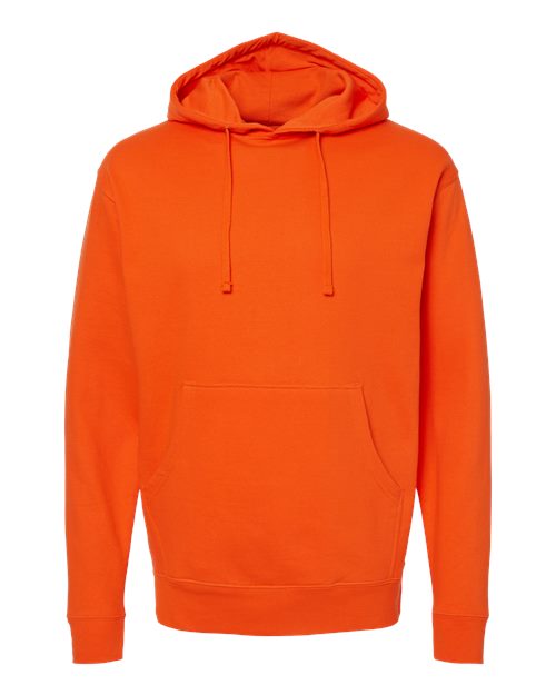 Unisex Midweight Hooded Sweatshirt - Orange
