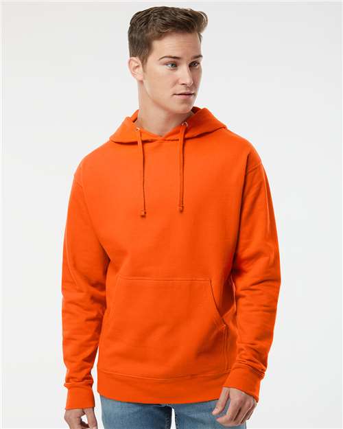 Unisex Midweight Hooded Sweatshirt - Orange
