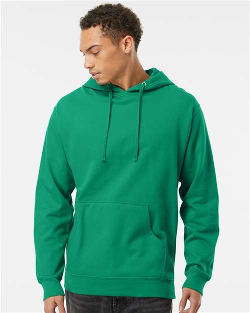Unisex Midweight Hooded Sweatshirt - Kelly Green