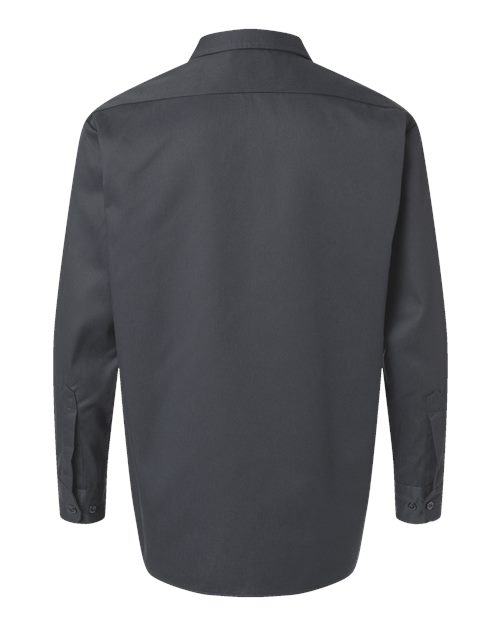 Men's Long Sleeve Work Shirt - Charcoal