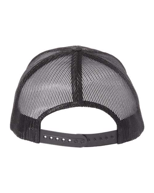 Retro Trucker Cap - Poseidon Black