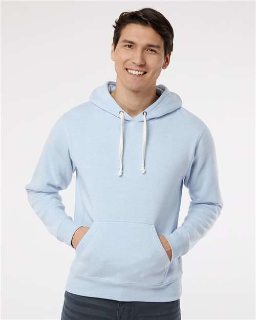 Men's Triblend Fleece Hooded Sweatshirt - Ice Triblend