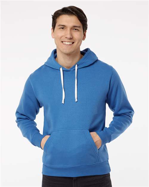 Men's Triblend Fleece Hooded Sweatshirt - Royal Solid