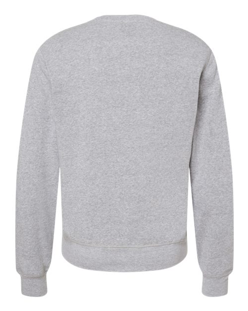 Unisex Triblend Fleece Crewneck Sweatshirt - Grey Triblend