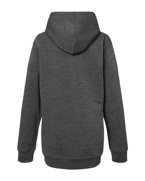 Youth Triblend Fleece Hooded Sweatshirt - Black Triblend
