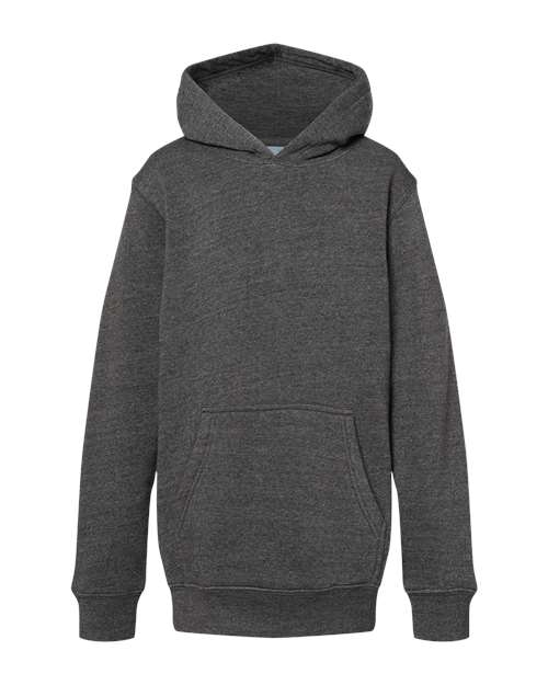 Youth Triblend Fleece Hooded Sweatshirt - Black Triblend