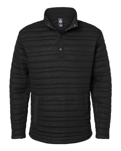 Men's Horizon Half-Snap Pullover - Black