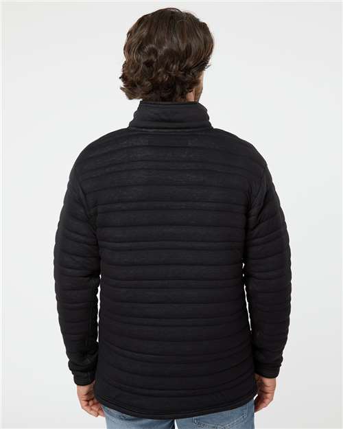 Men's Horizon Half-Snap Pullover - Black
