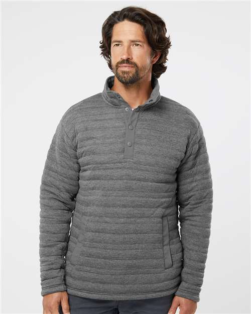 Men's Horizon Half-Snap Pullover - Charcoal Heather