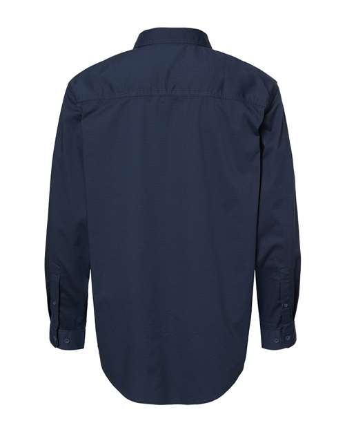 Men's Craftsman Woven Shirt - Deep Blue