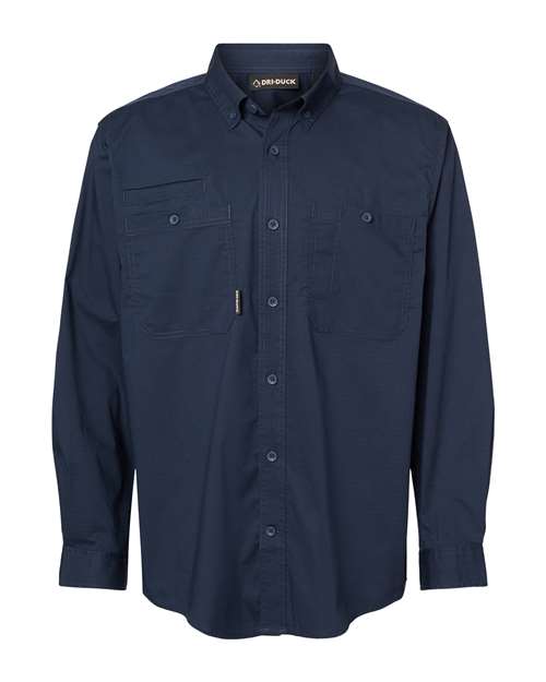 Men's Craftsman Woven Shirt - Deep Blue