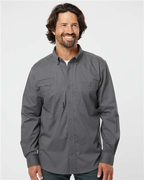 Men's Craftsman Woven Shirt - Gunmetal