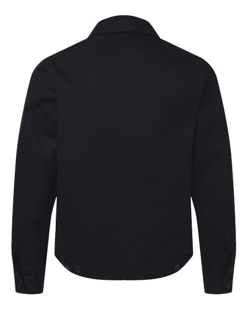 Men's Unlined Industrial Eisenhower Jacket - Black