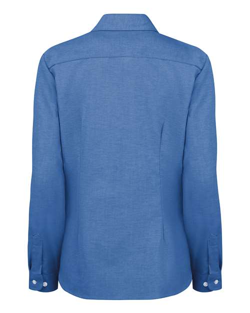 Women's Oxford Long Sleeve Shirt - French Blue