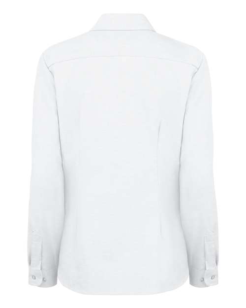 Women's Oxford Long Sleeve Shirt - White