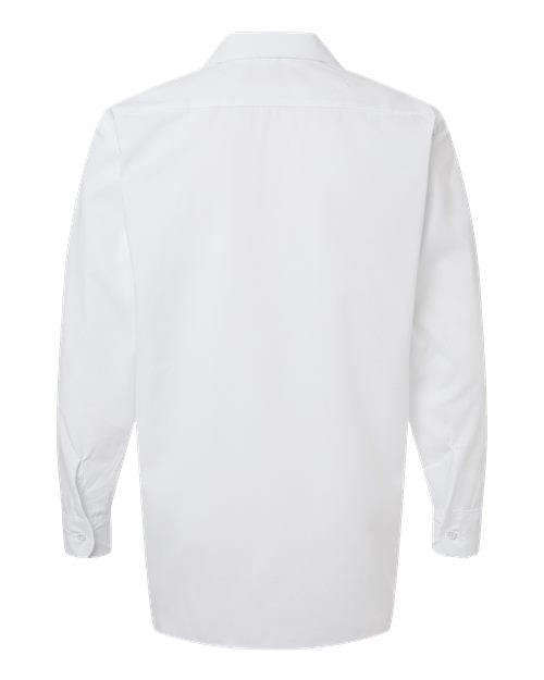 Men's Industrial Long Sleeve Work Shirt - White