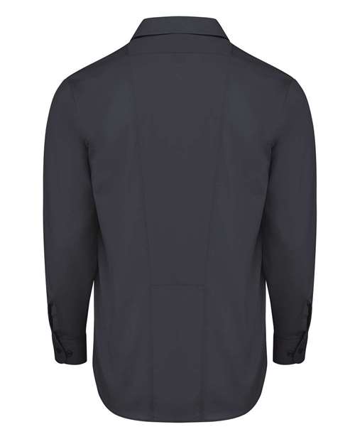 Men's Tall Industrial Worktech Ventilated Long Sleeve Work Shirt - Dark Navy