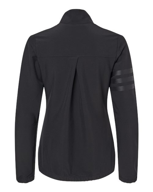 Women's Wind Resistant Full-Zip Jacket - Black/ Black