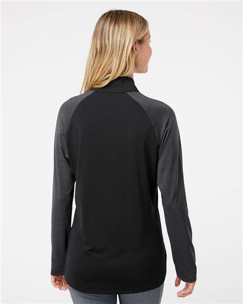 Women's Ultimate365 Lightweight Raglan Quarter-Zip Pullover - Black