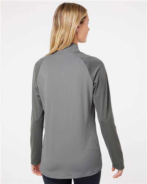 Women's Ultimate365 Lightweight Raglan Quarter-Zip Pullover - Grey Three