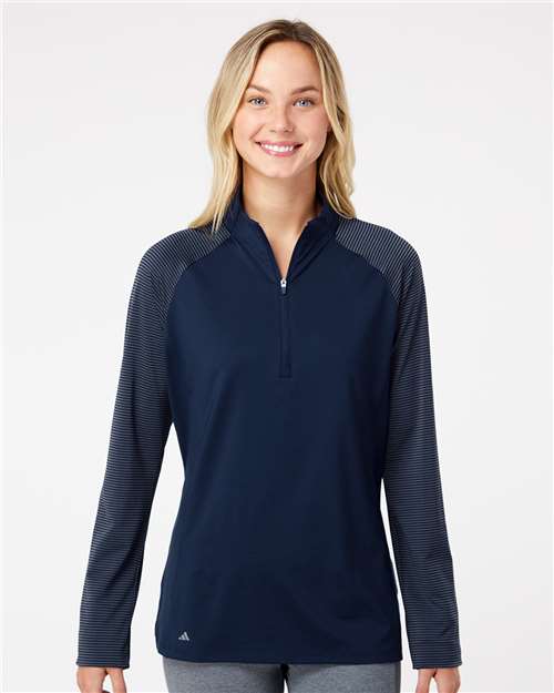 Women's Ultimate365 Lightweight Raglan Quarter-Zip Pullover - Team Navy Blue