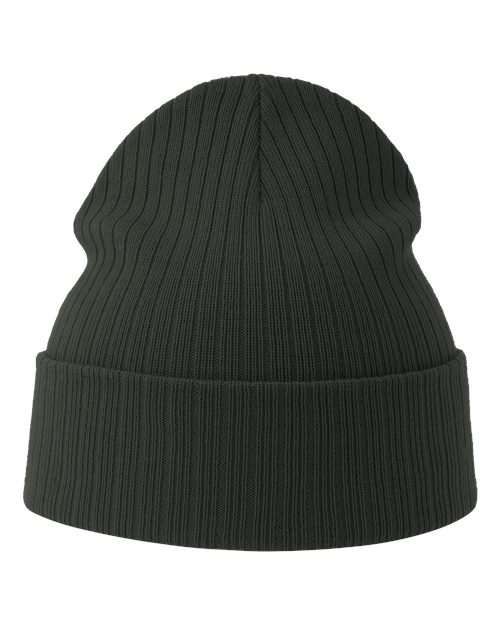 Sustainable Rib Cuffed Beanie - Dark Grey