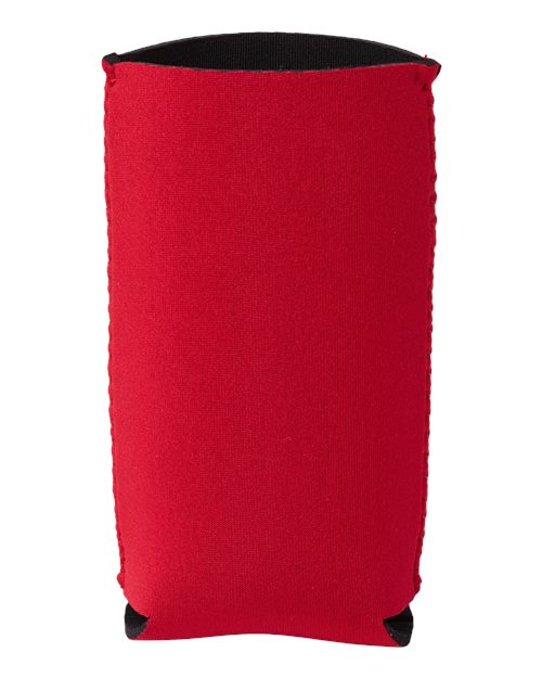 12 oz. Neoprene Slim Can and Bottle Holder - Red