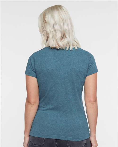 Women's Fine Jersey Tee - Surf Blackout