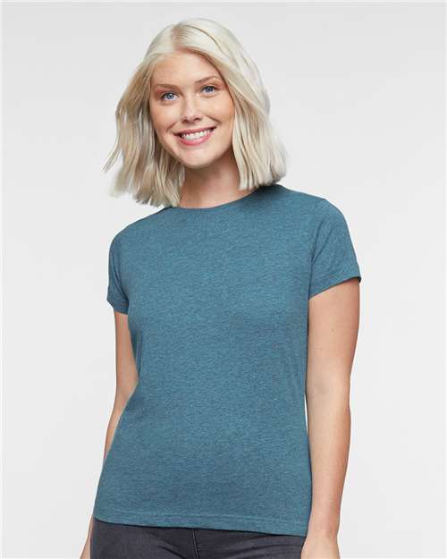 Women's Fine Jersey Tee - Surf Blackout