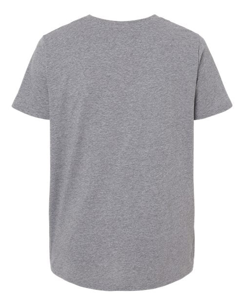 Women's Curvy Collection Fine Jersey Tee - Granite Heather