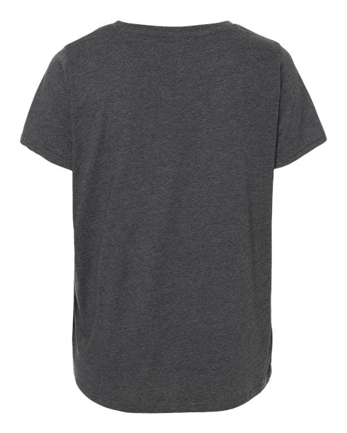 Women's Curvy Collection Fine Jersey Tee - Vintage Smoke