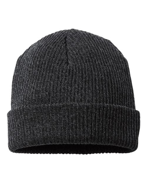 Whirlibird™ Cuffed Beanie - Black/ Graphite