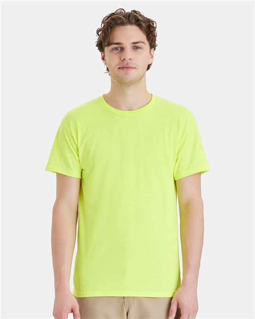 Unisex Essential-T T-Shirt - Safety Green