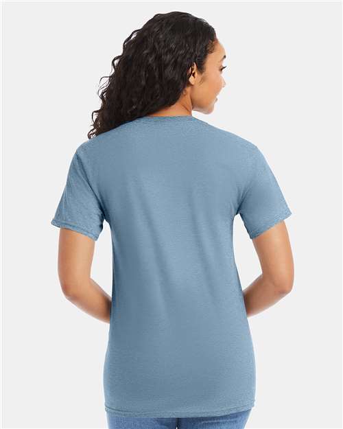 Unisex Essential-T T-Shirt - Stonewashed Blue