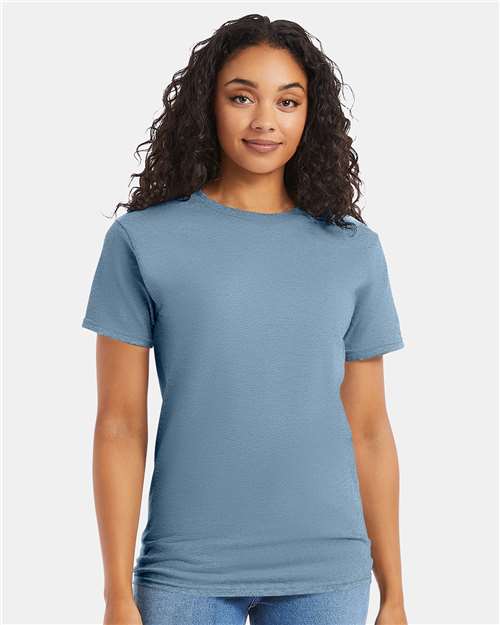 Unisex Essential-T T-Shirt - Stonewashed Blue