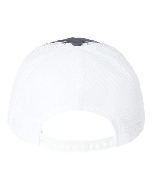 USA-Made Trucker Cap - Charcoal/ White