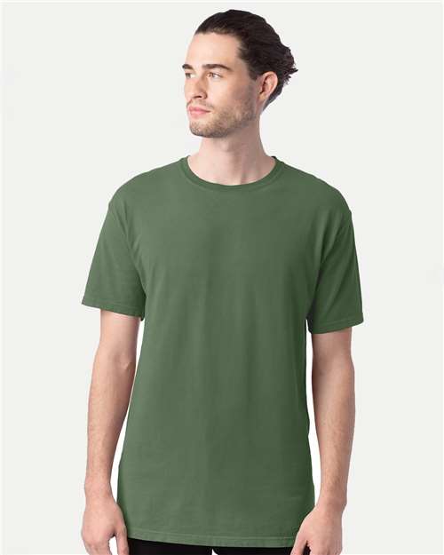 Men's Garment-Dyed T-Shirt - Moss
