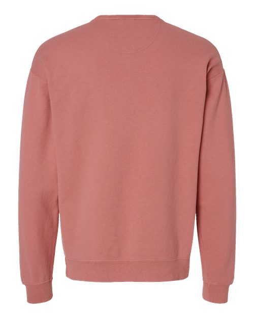 Unisex Garment-Dyed Crewneck Sweatshirt - Mauve