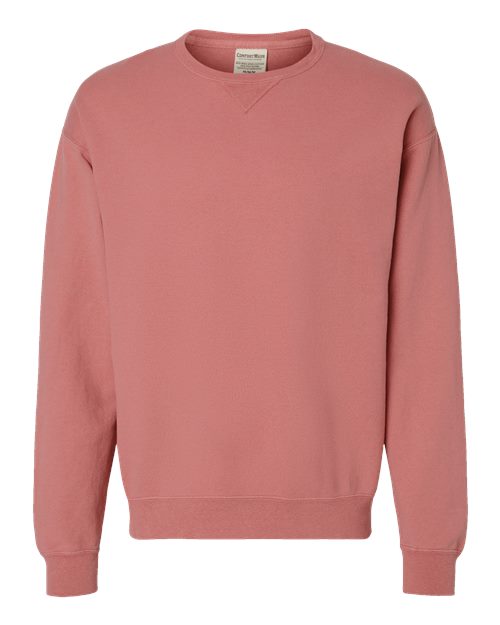 Unisex Garment-Dyed Crewneck Sweatshirt - Mauve