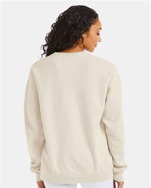 Unisex Garment-Dyed Crewneck Sweatshirt - Parchment