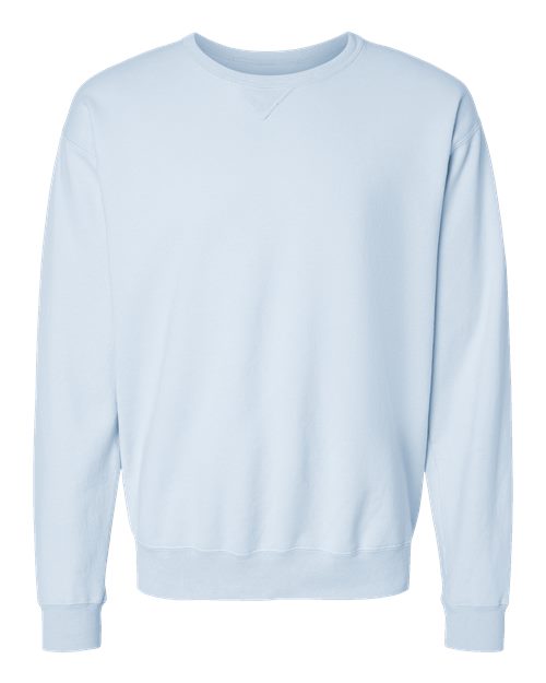 Unisex Garment-Dyed Crewneck Sweatshirt - Soothing Blue