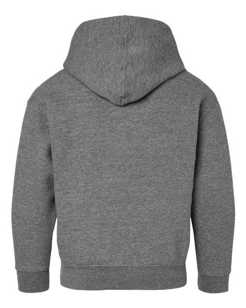 Youth Fleece Hoodie Sweatshirt - Granite Heather
