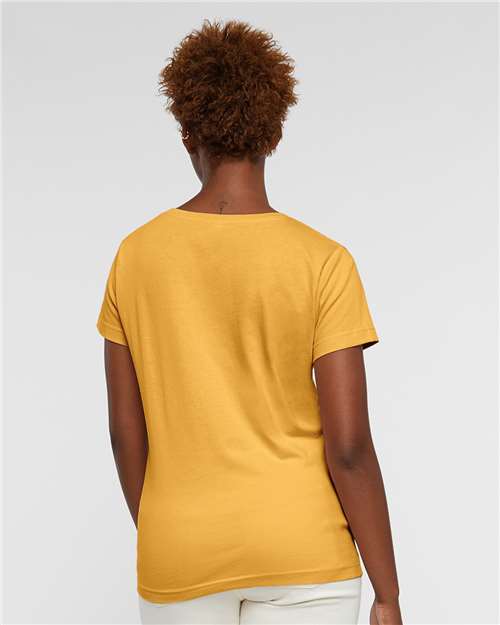 Women's Fine Jersey Tee - Mustard