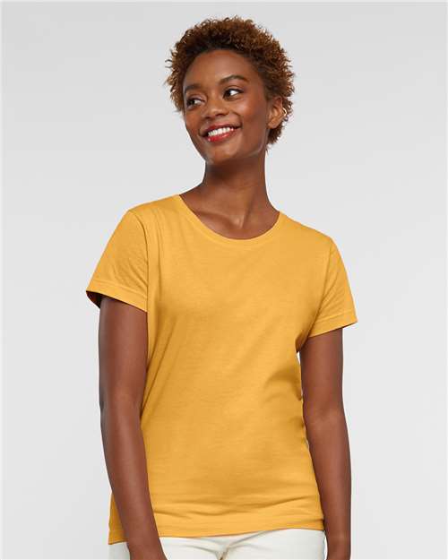 Women's Fine Jersey Tee - Mustard