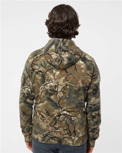 Men's Triblend Fleece Hooded Sweatshirt - Outdoor Camo Triblend