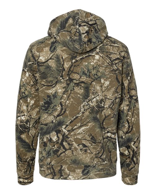 Men's Gaiter Fleece Hooded Sweatshirt - Outdoor Camo