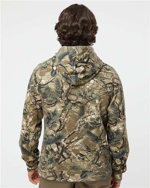 Men's Gaiter Fleece Hooded Sweatshirt - Outdoor Camo