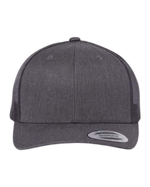 Retro Trucker Cap - Dark Heather Grey